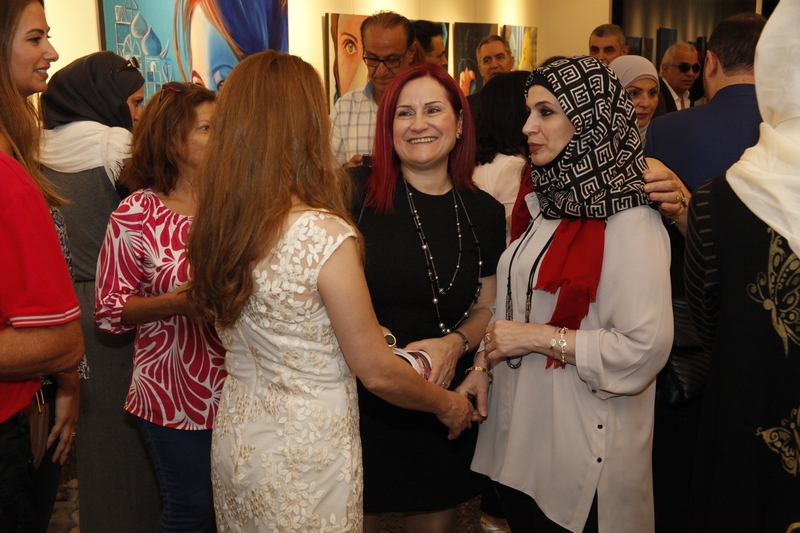 Opening of Nina Taher's Solo Exhibition 'Woman'